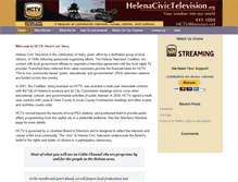 Tablet Screenshot of helenacivictv.org
